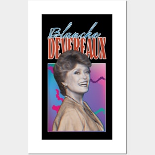 Blanche Deveraux / Original 80s Style Fan Art Design Posters and Art